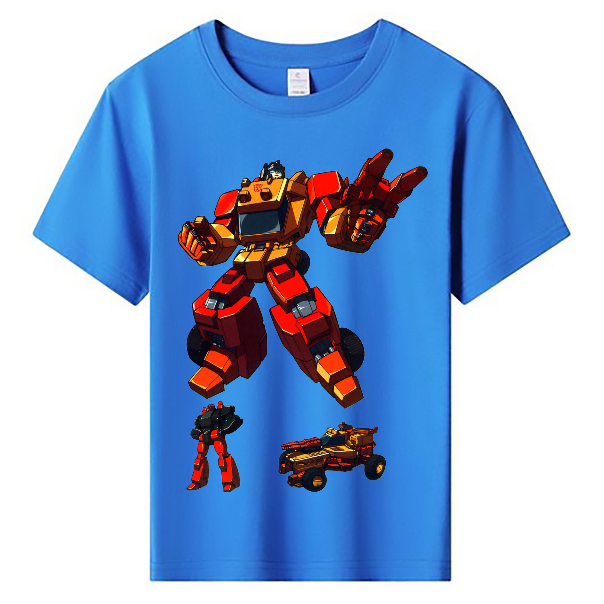 （画像用）  綿100％キッズTシャツ（フロントプリント）